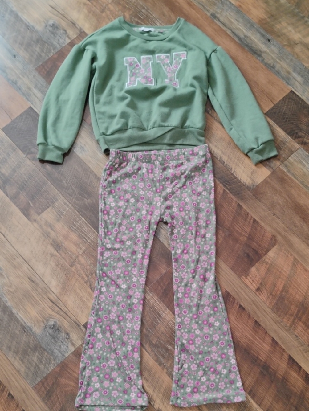 Matching NY Girls Size 7 Outfit